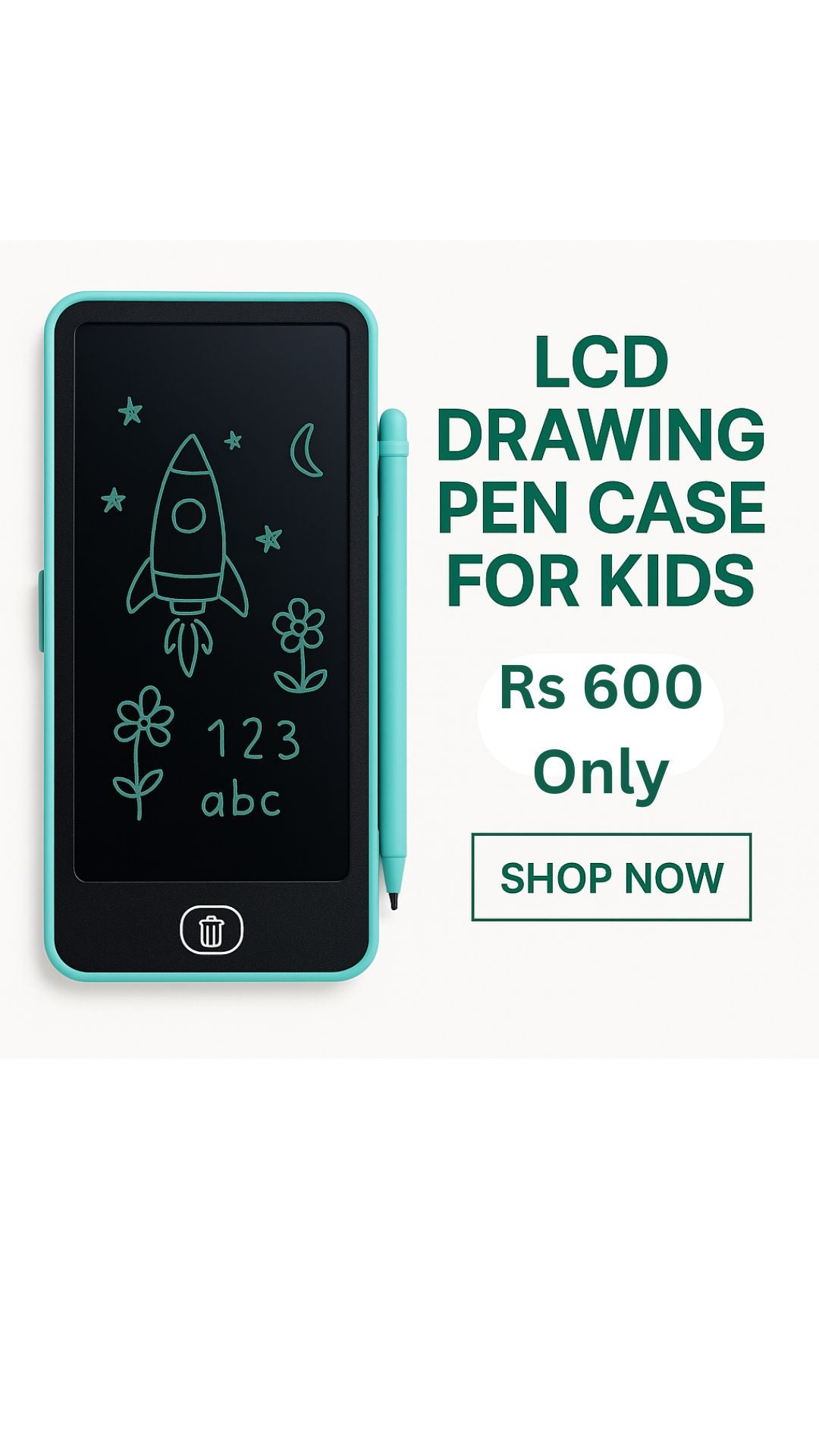 LCD Drawing Pen Case